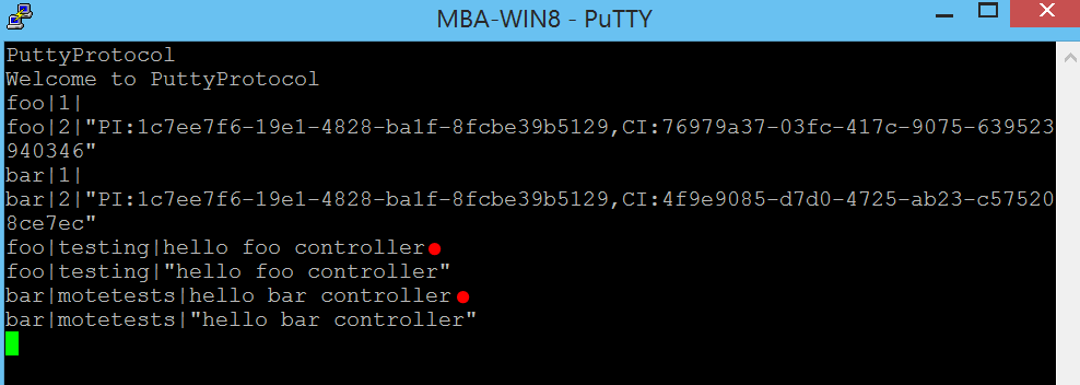 putty multiplexing